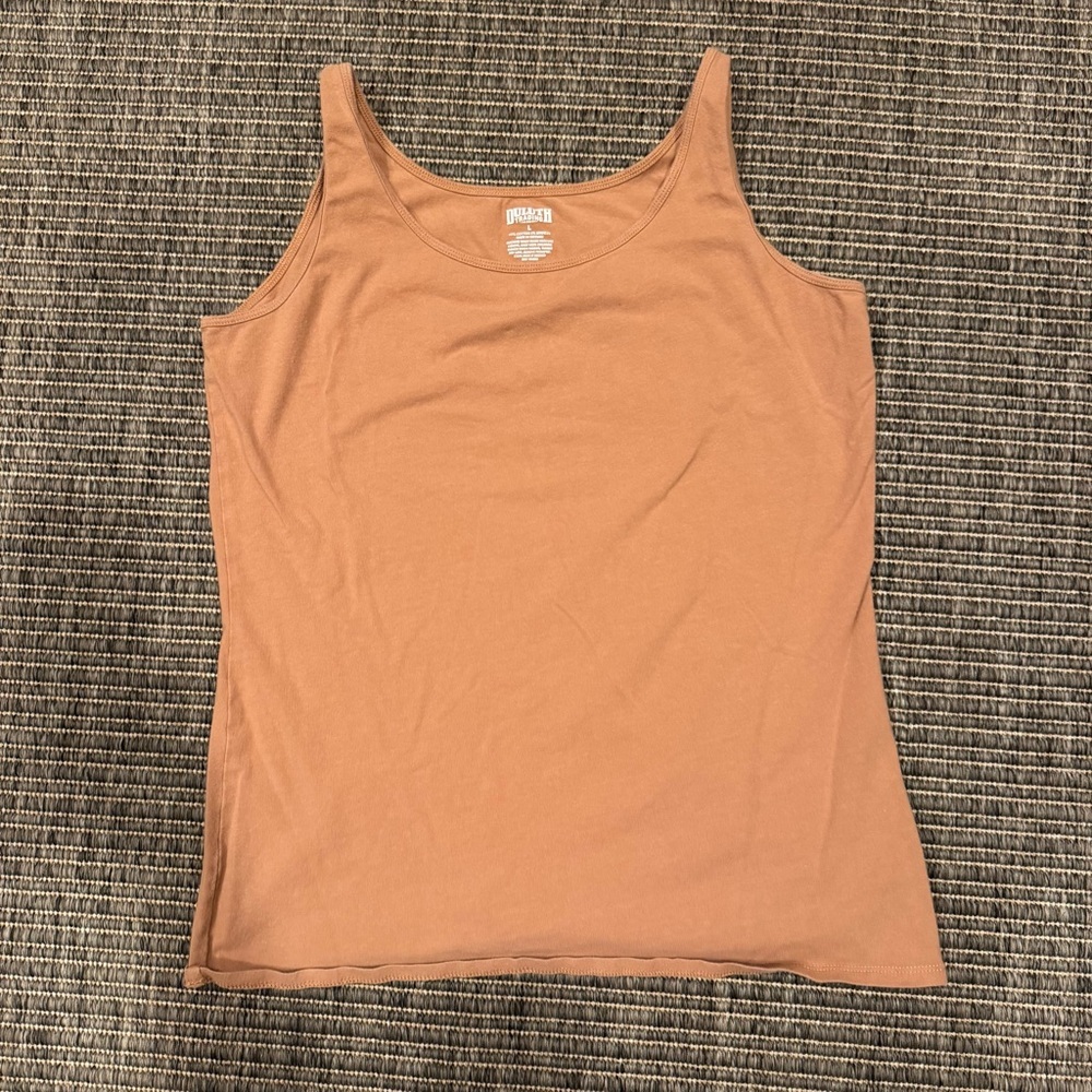 Duluth Trading Co Women's Tan Tank Top